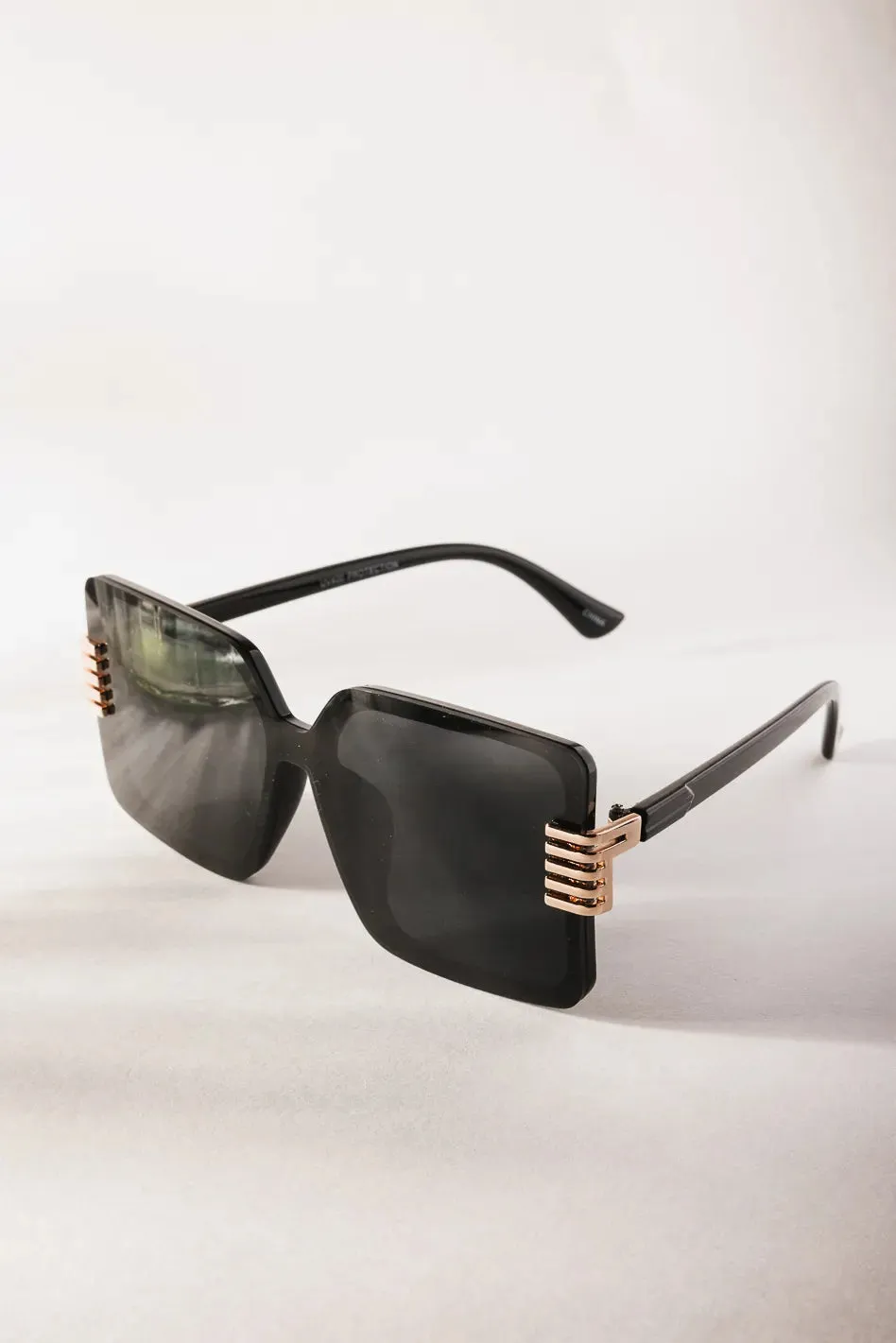 Bentlee Sunglasses in Black sold by bohme