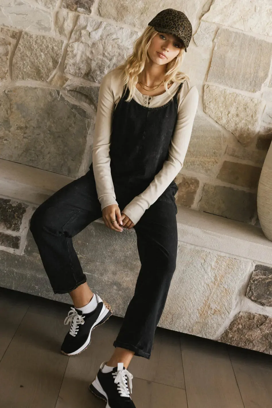 Bram Overalls in Black - FINAL SALE sold by bohme product image thumbnail 4