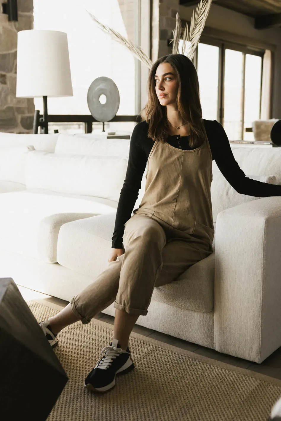 Bram Overalls in Taupe - FINAL SALE sold by bohme product image thumbnail 5