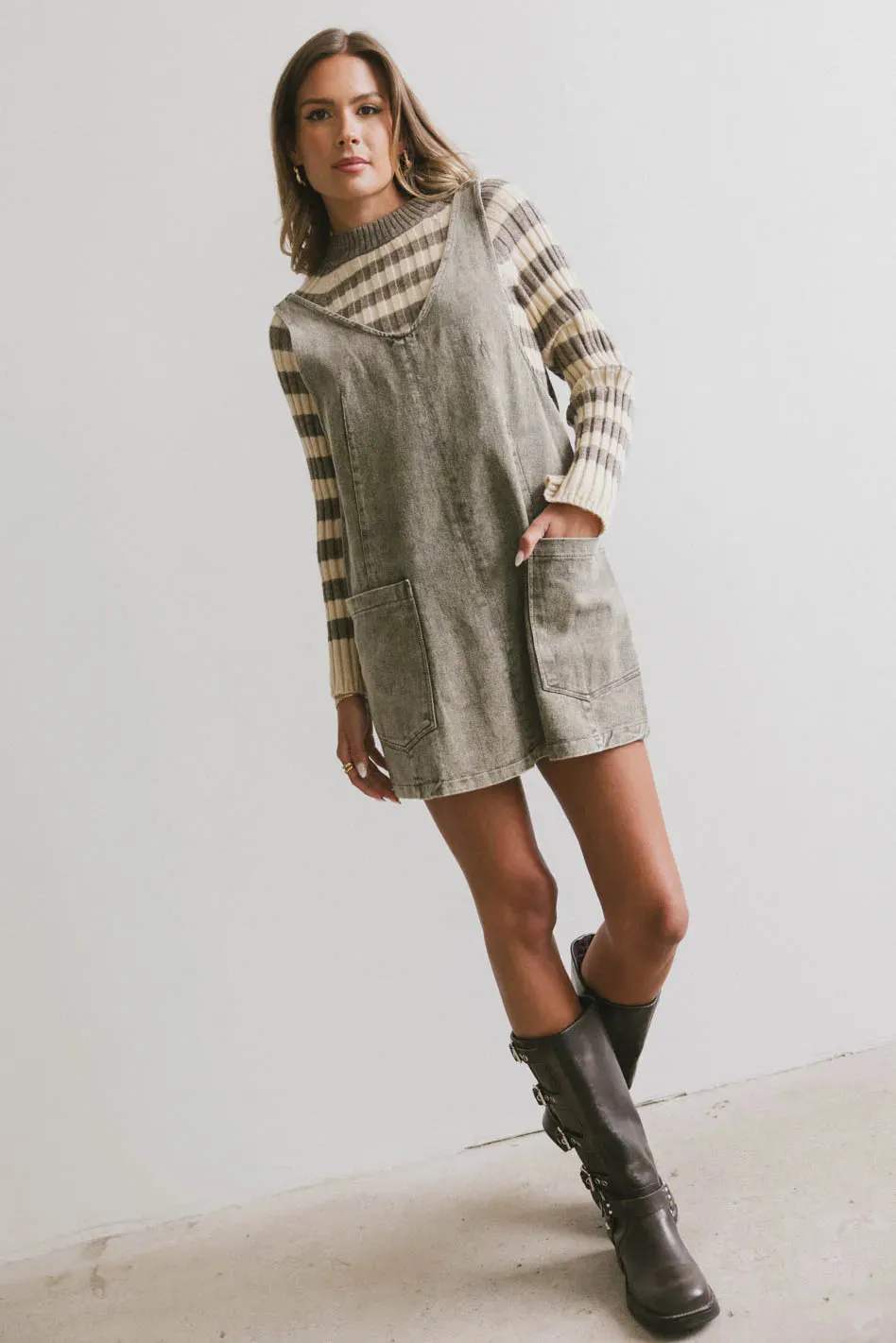 Soskia Denim Mini Dress - FINAL SALE sold by bohme