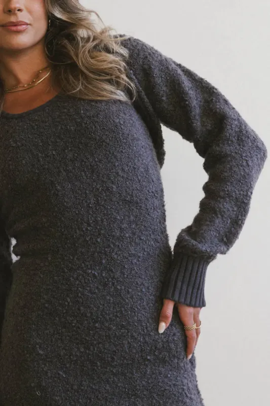 Winslow Knit Shrug in Charcoal - FINAL SALE sold by bohme
