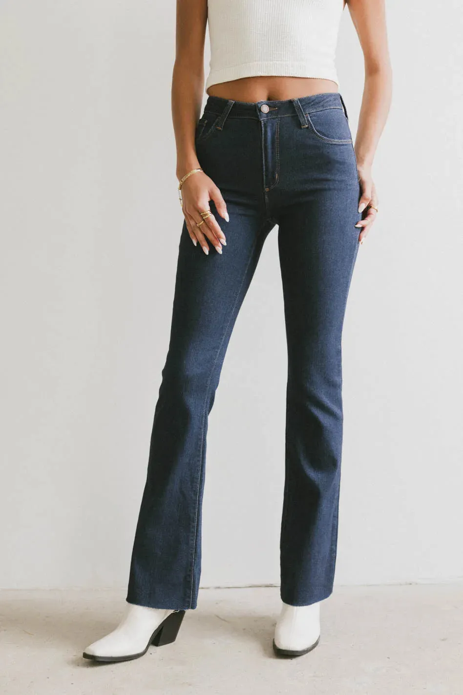 Camiraro Cropped Bootcut Jeans - FINAL SALE sold by bohme