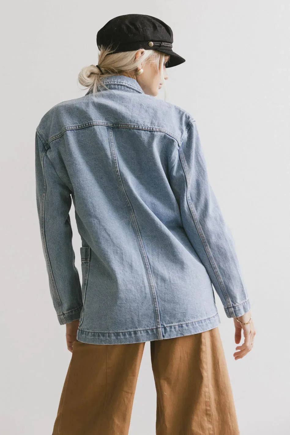 Hesper Denim Blazer - FINAL SALE sold by bohme product image thumbnail 3
