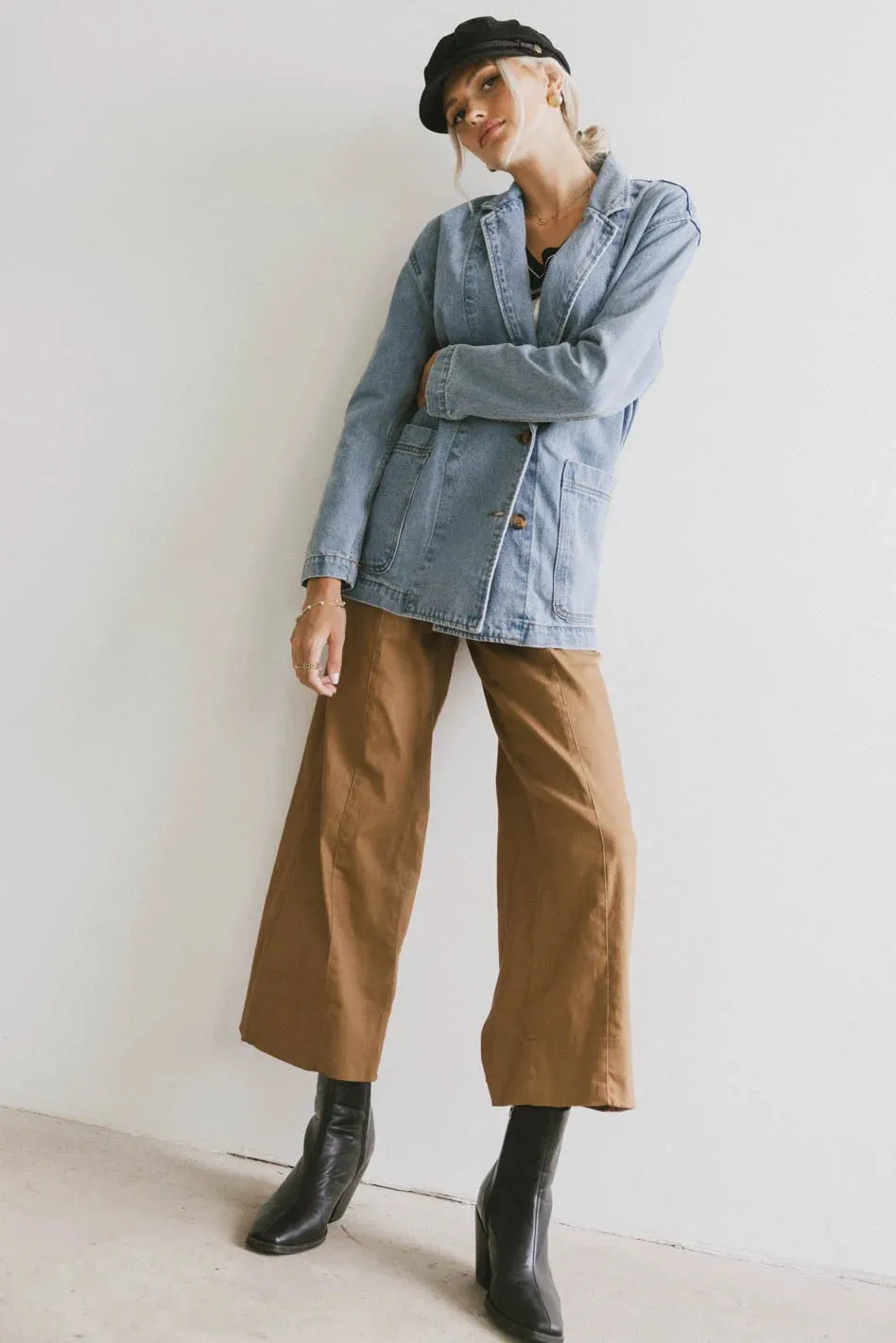 Hesper Denim Blazer - FINAL SALE sold by bohme product image thumbnail 4