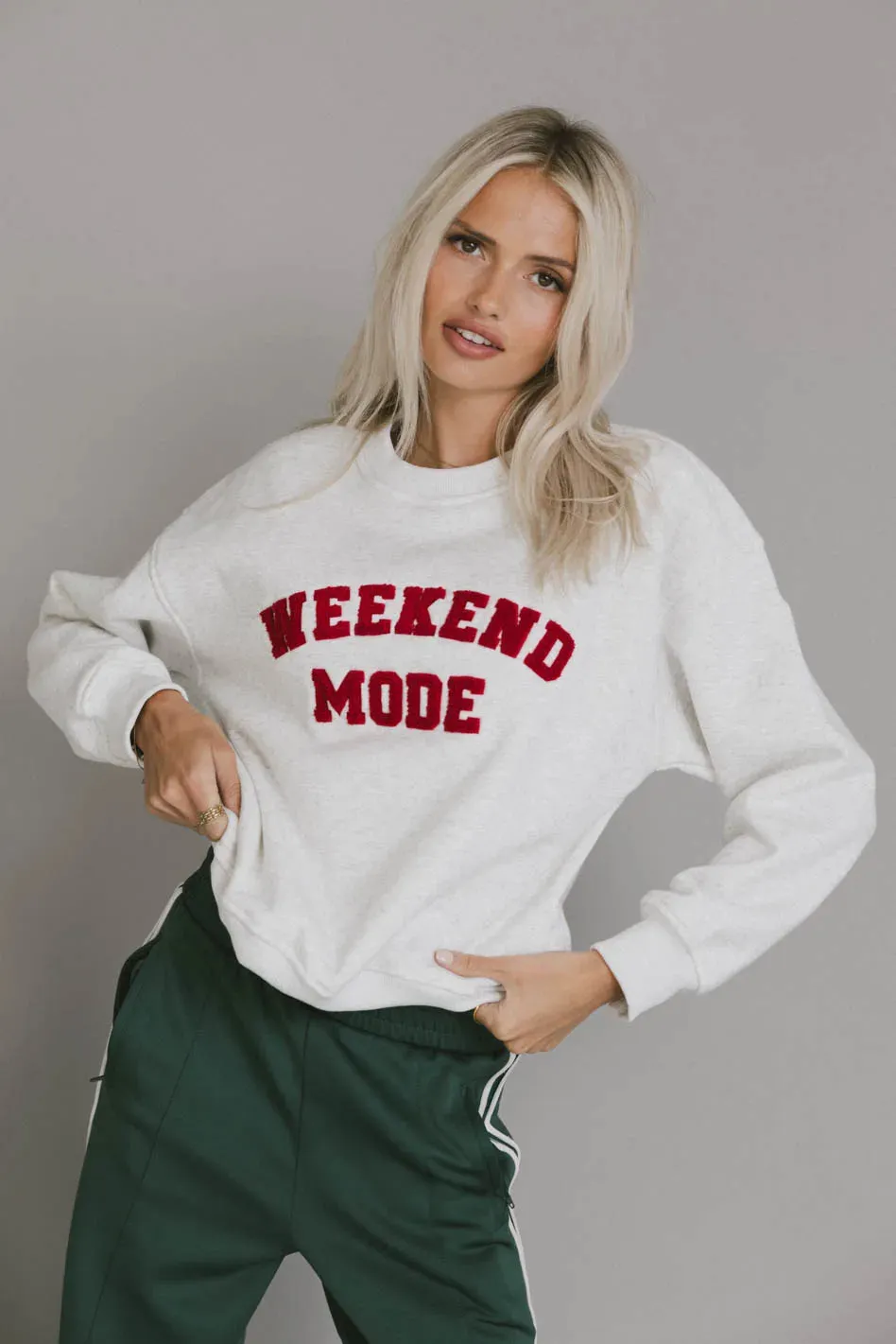 Weekend Mode Crew Neck - FINAL SALE sold by bohme product image thumbnail 5