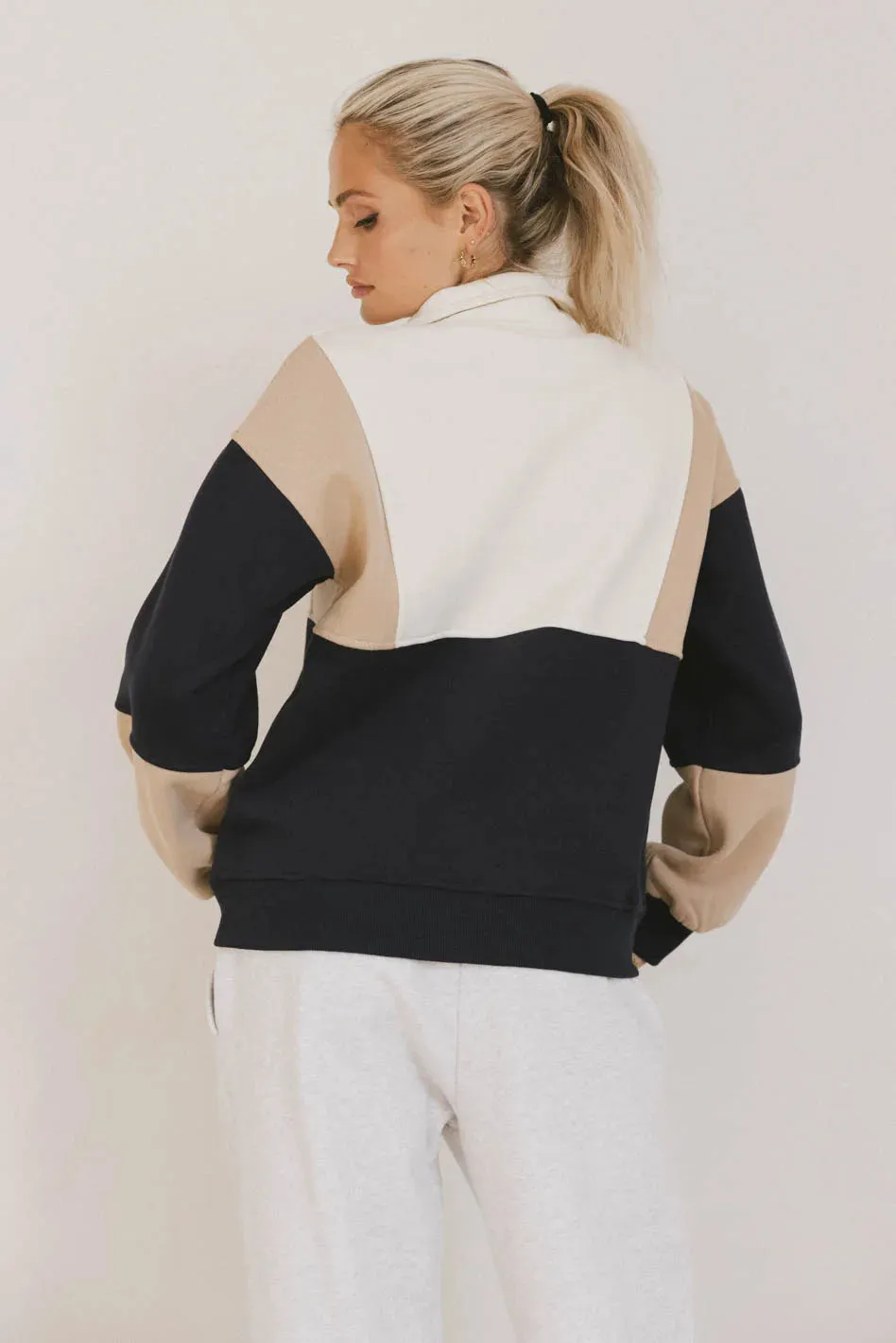 Marcus Quarter Snap Sweatshirt - FINAL SALE sold by bohme product image thumbnail 3