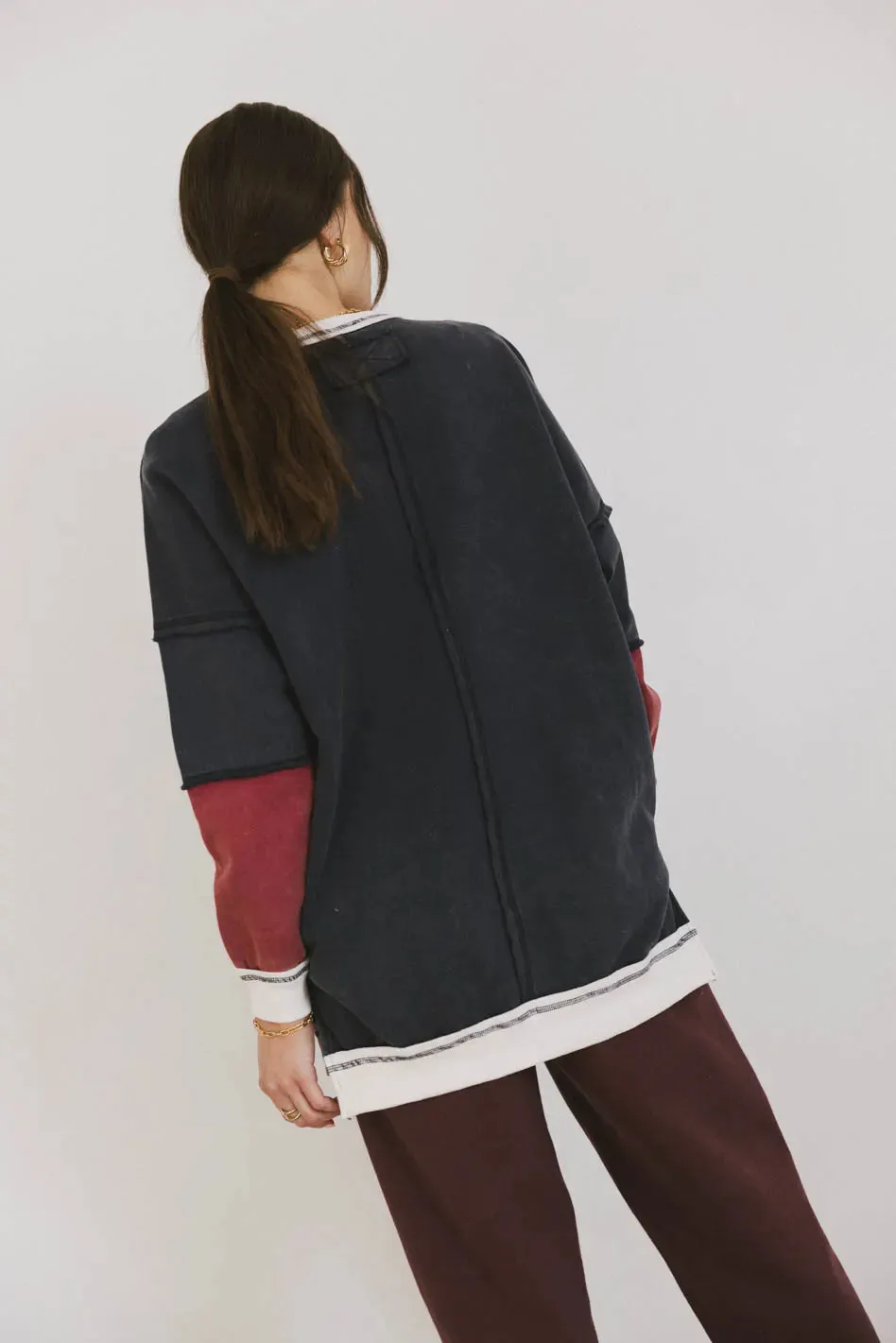 Play On Striped Crewneck - FINAL SALE sold by bohme product image thumbnail 4