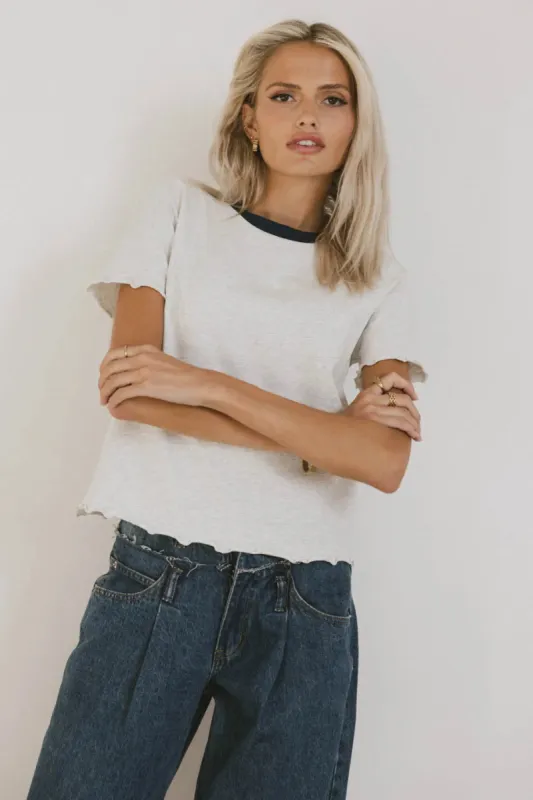 Florence Lettuce Edge Tee - FINAL SALE sold by bohme