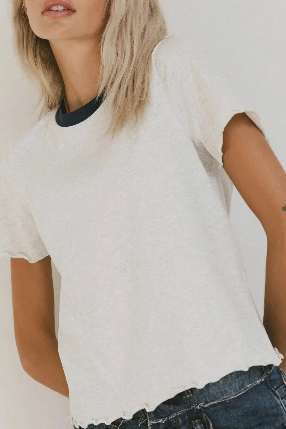 Florence Lettuce Edge Tee - FINAL SALE sold by bohme product image thumbnail 2