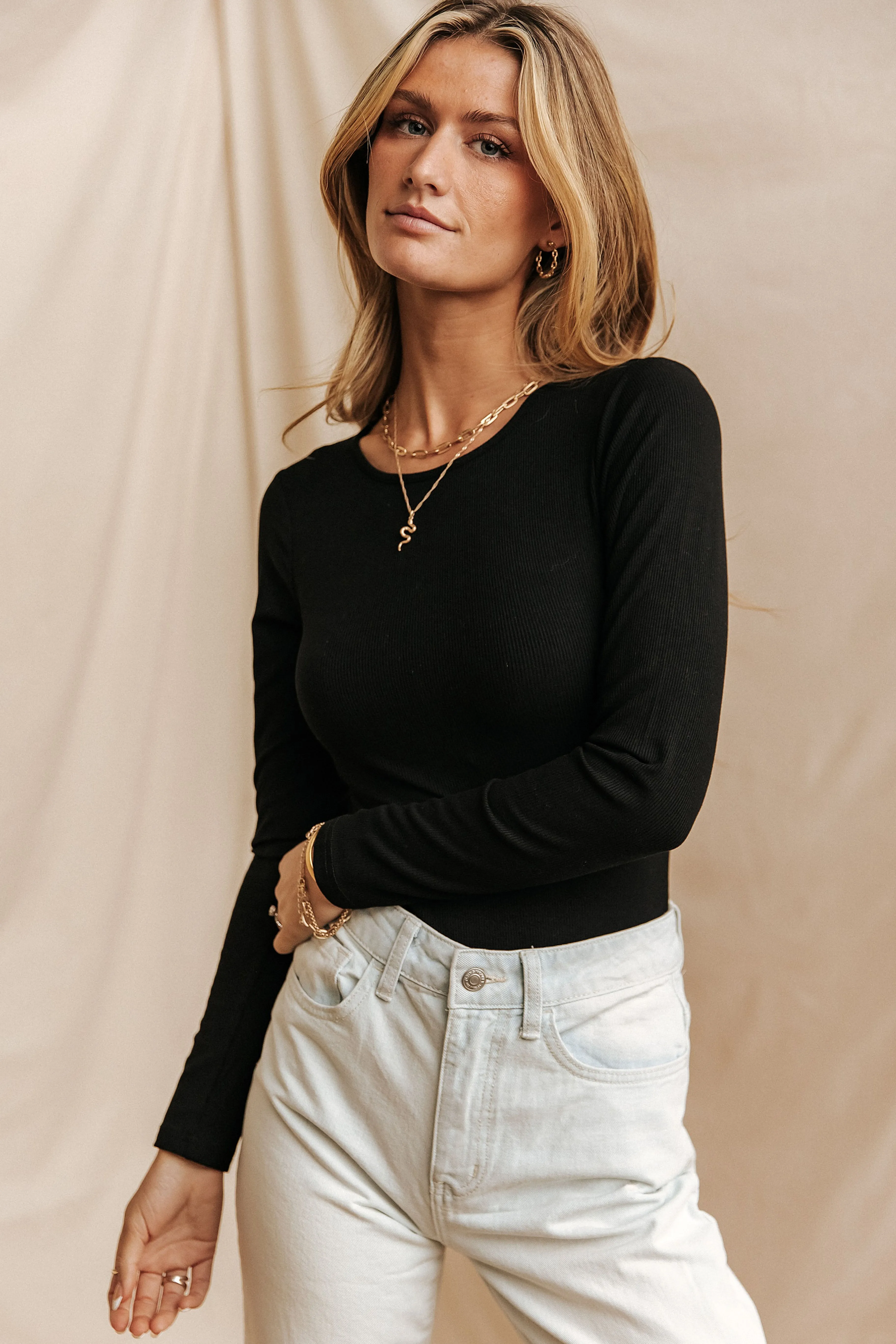 Noelle Ribbed Bodysuit - FINAL SALE sold by bohme product image thumbnail 2