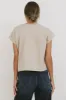 Rowena Boxy Top in Stone - FINAL SALE sold by bohme