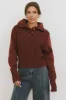 Irene Cable Knit Sweater in Burgundy - FINAL SALE sold by bohme