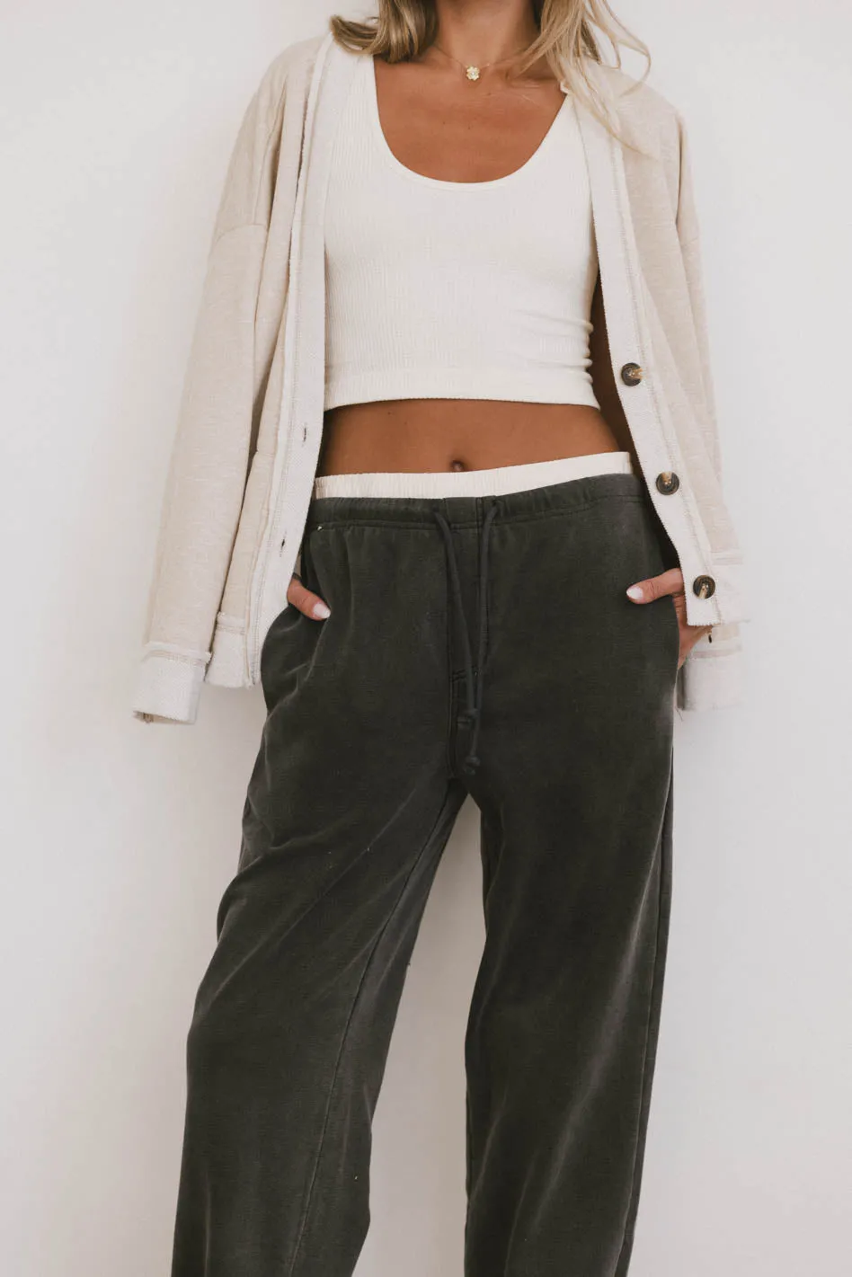 Navara Double Waist Pants - FINAL SALE sold by bohme product image thumbnail 2