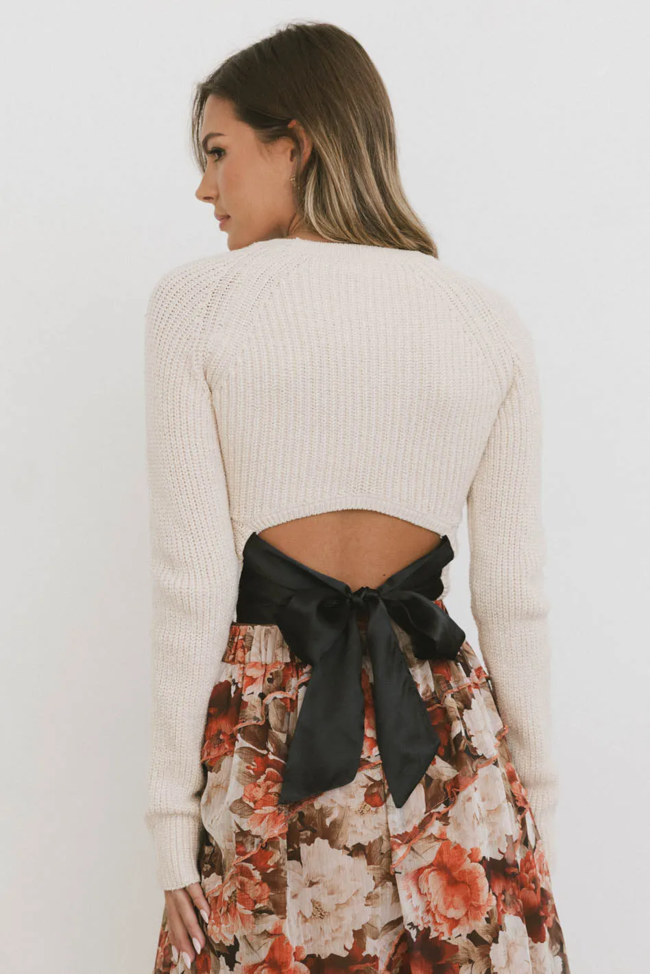 Kimmie Knit Bow Top - FINAL SALE sold by bohme
