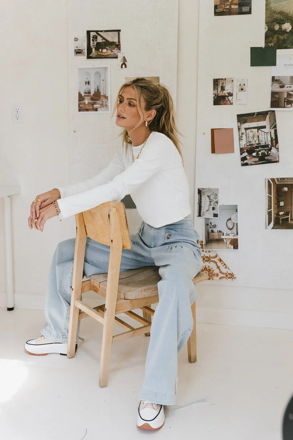 Hallie Top in Ivory - FINAL SALE sold by bohme product image thumbnail 3