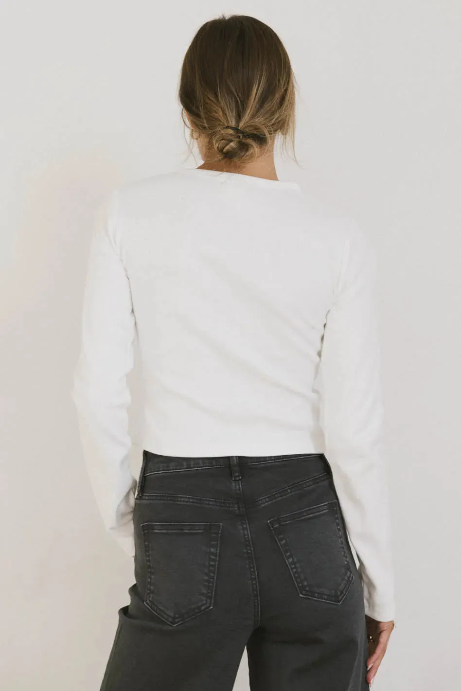 Hallie Top in Ivory - FINAL SALE sold by bohme product image thumbnail 2