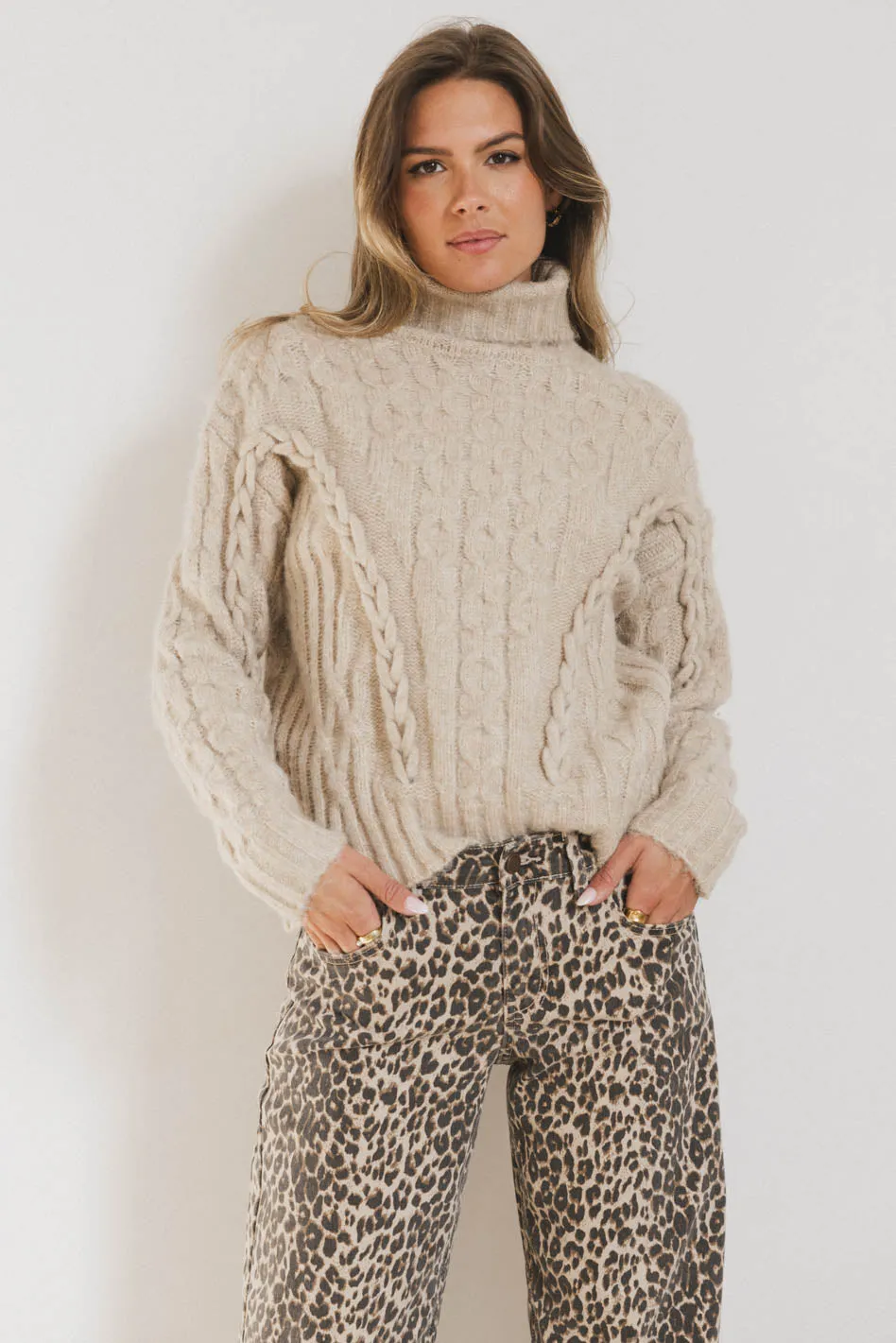 Abigail Turtleneck Sweater - FINAL SALE sold by bohme product image thumbnail 5