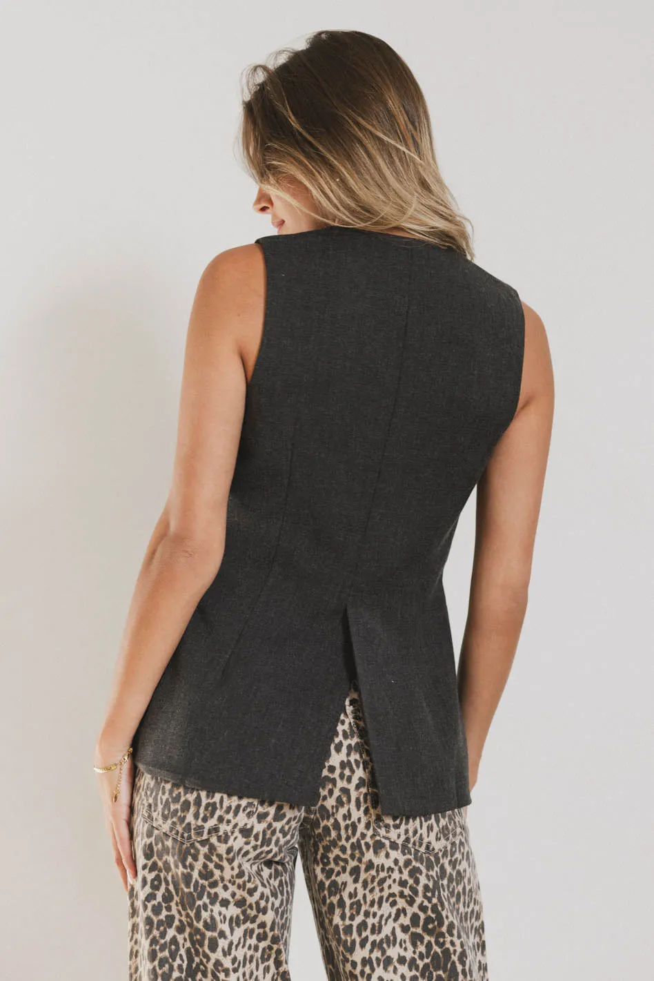 Yara Tweed Vest - FINAL SALE sold by bohme product image thumbnail 3