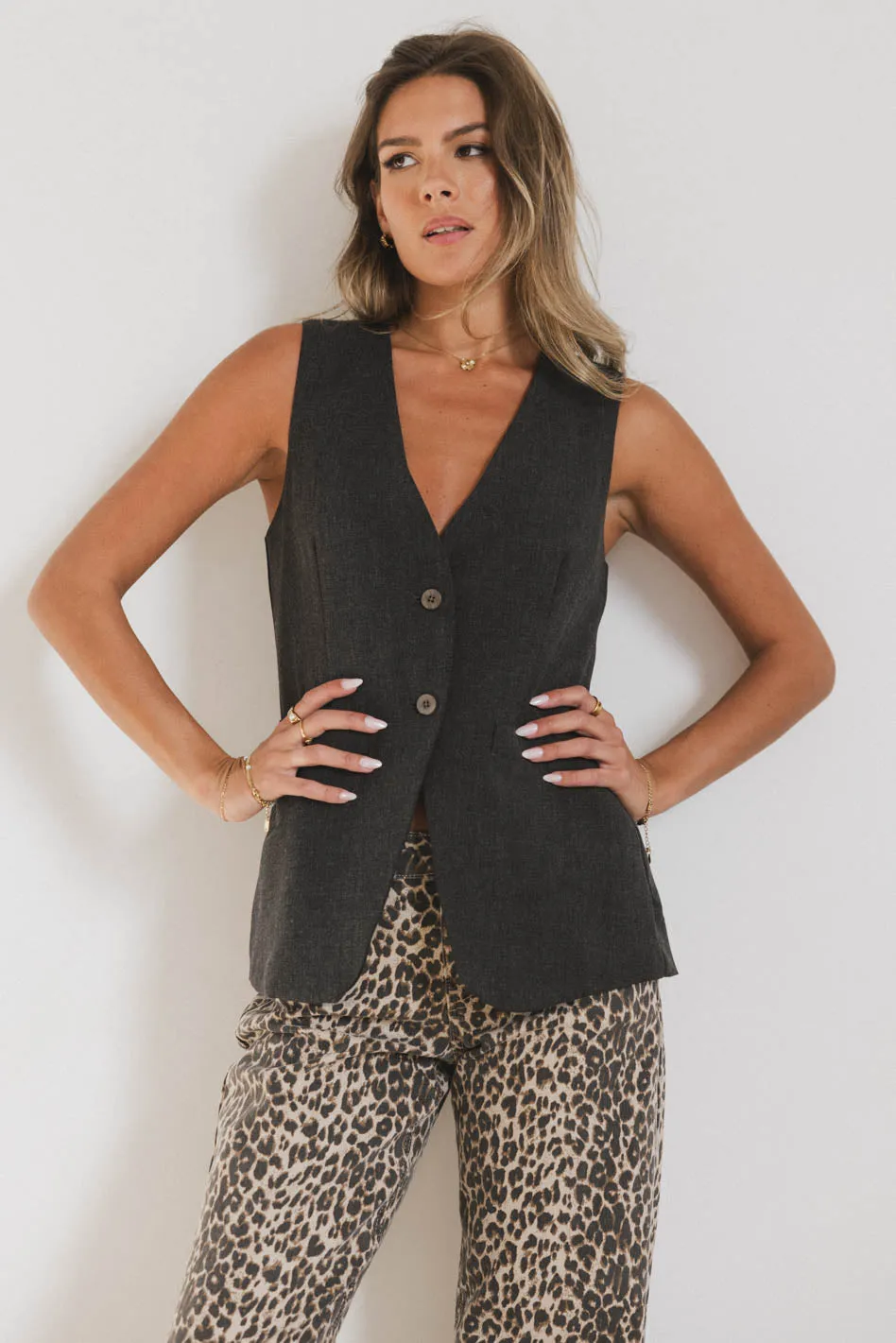 Yara Tweed Vest - FINAL SALE sold by bohme