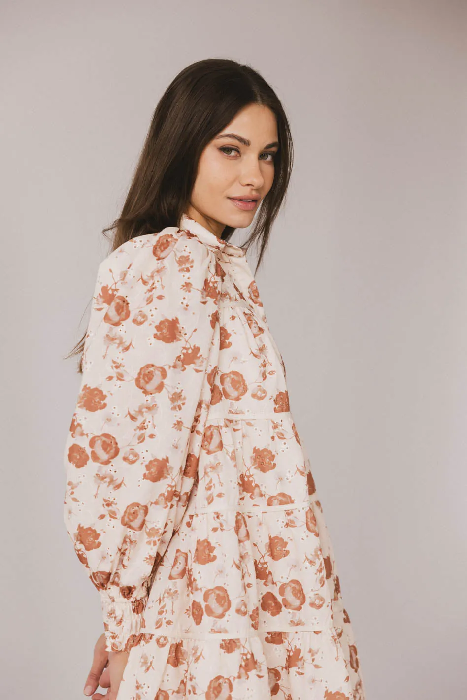 Parlor Floral Embroidered Mini Dress - FINAL SALE sold by bohme product image thumbnail 2