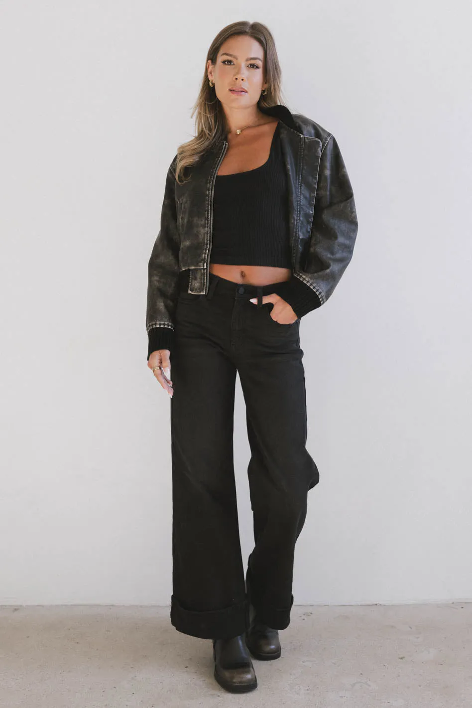 Francine Wide Leg Jeans - FINAL SALE sold by bohme product image thumbnail 4