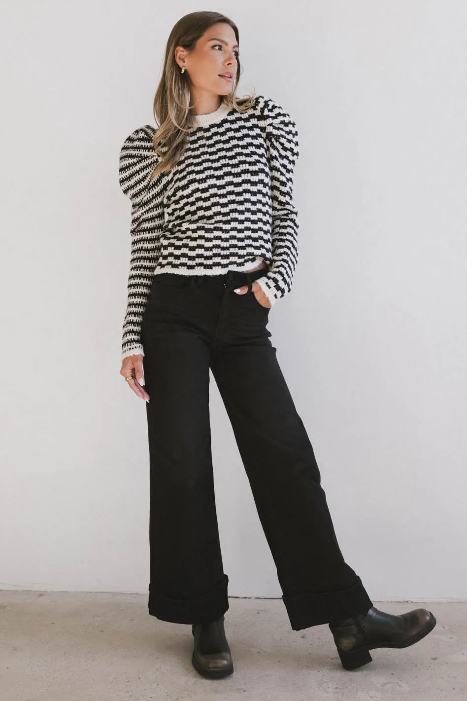 Francine Wide Leg Jeans - FINAL SALE sold by bohme product image thumbnail 5