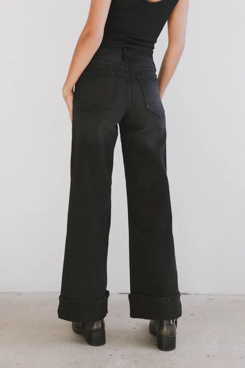 Francine Wide Leg Jeans - FINAL SALE sold by bohme product image thumbnail 2