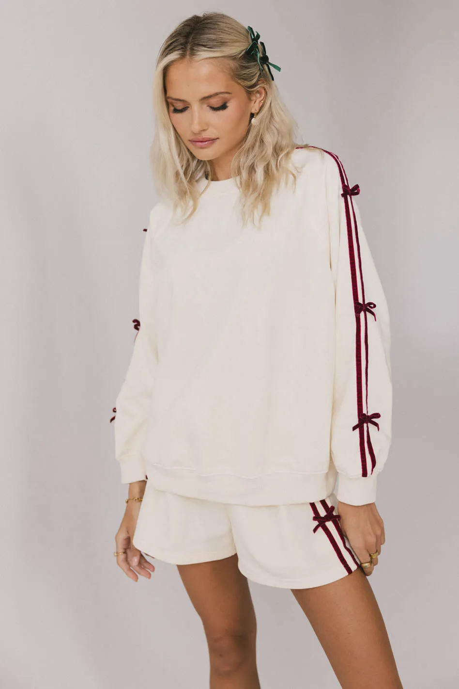 Marlene Bow Sweater sold by bohme