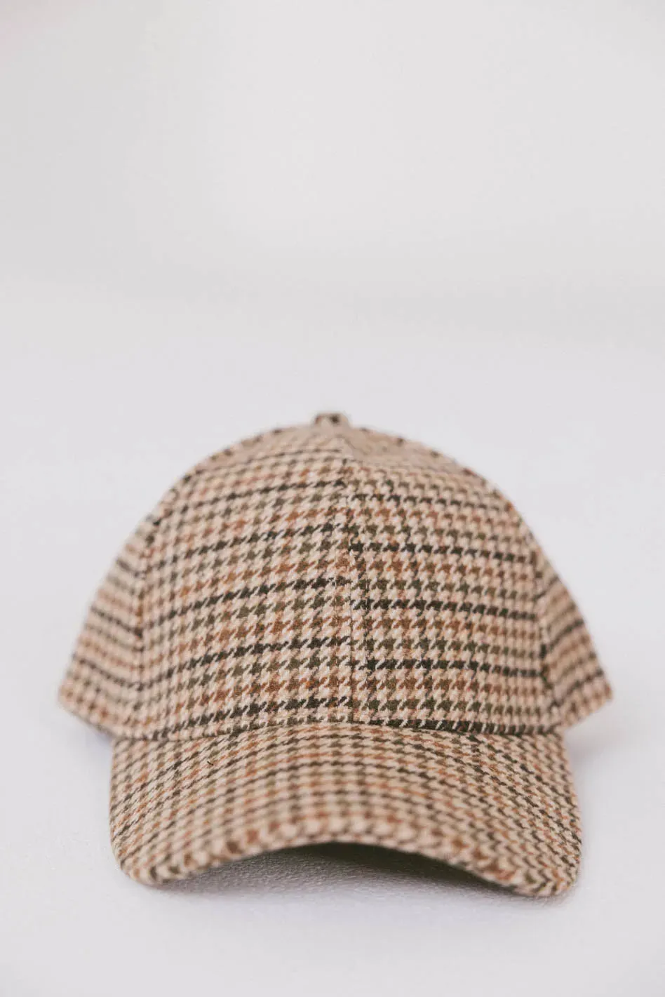 Houndstooth Baseball Cap sold by bohme product image thumbnail 2