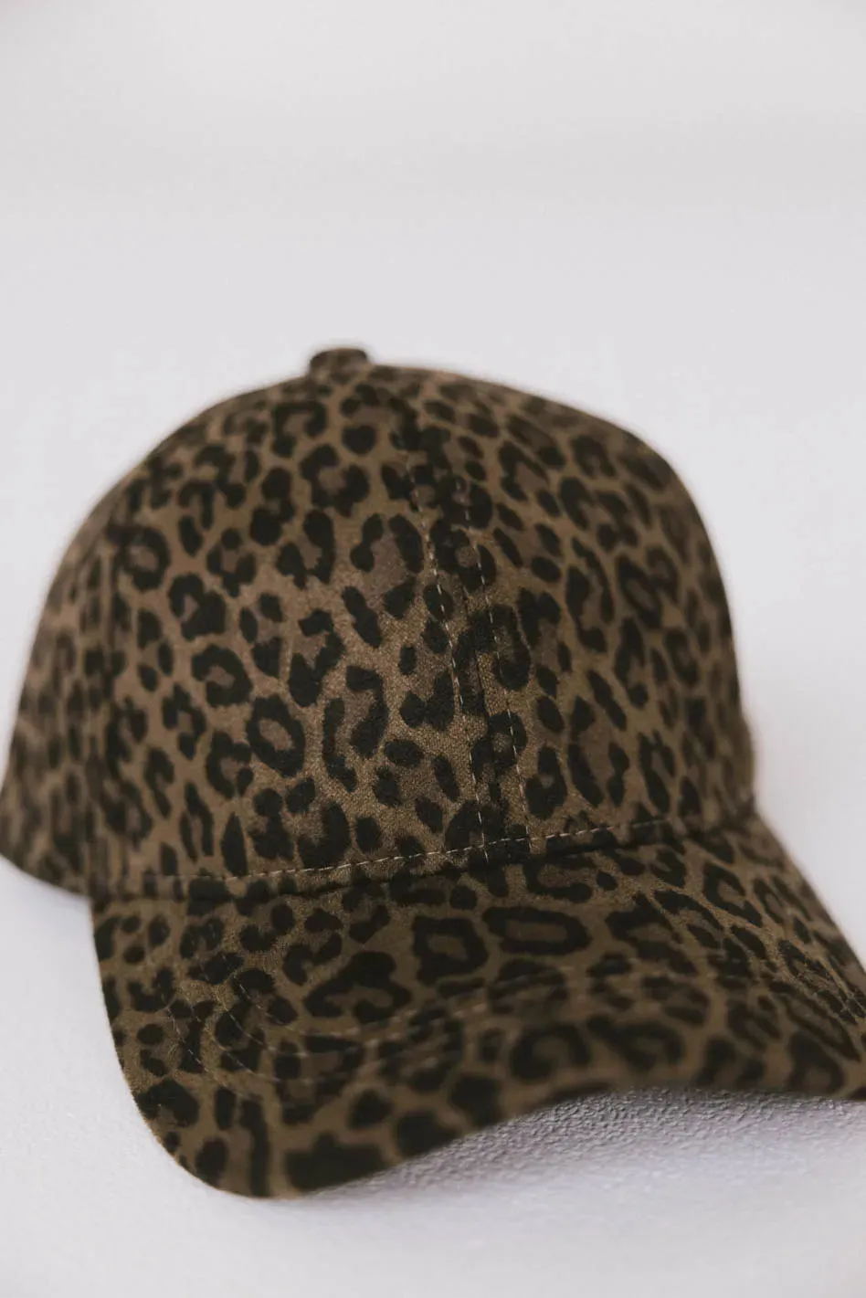 Reynolds Leopard Print Baseball Cap sold by bohme product image thumbnail 2