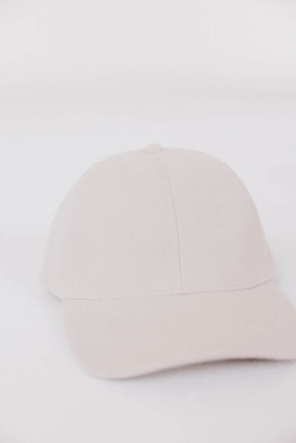 Basic Baseball Cap in Beige - FINAL SALE sold by bohme