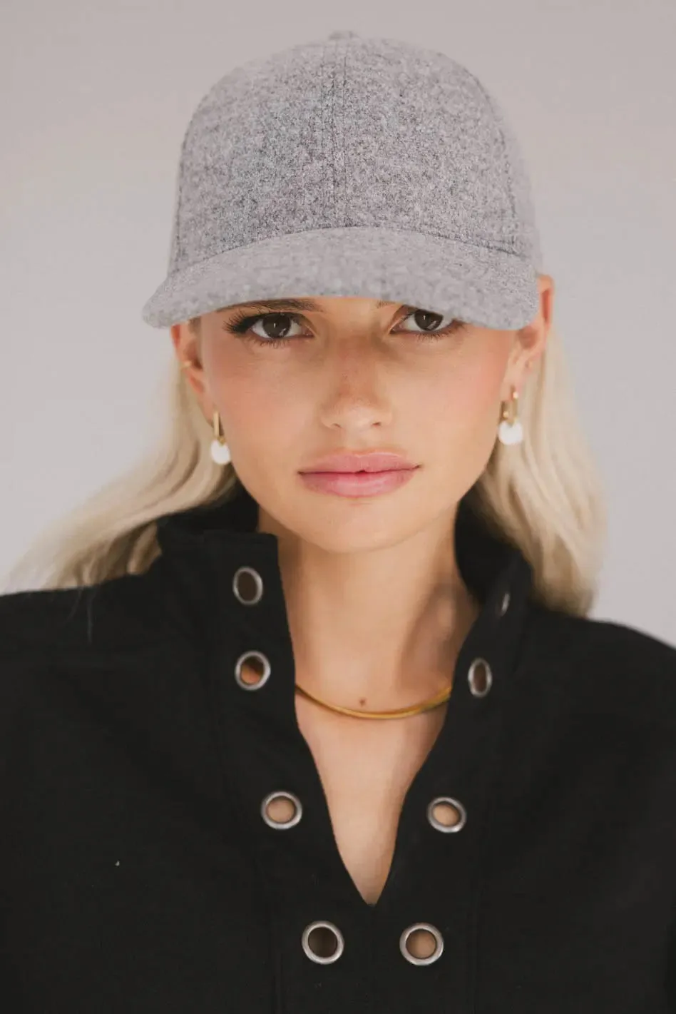 Basic Baseball Cap in Grey - FINAL SALE sold by bohme