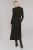 Lynette Ribbed Maxi Dress in Charcoal - FINAL SALE sold by bohme