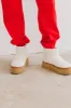 Steve Madden Crue Fleece Platforms sold by bohme