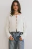 Cabbet Cardigan in Ivory sold by bohme