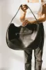 Toulouse Woven Tote in Black sold by bohme