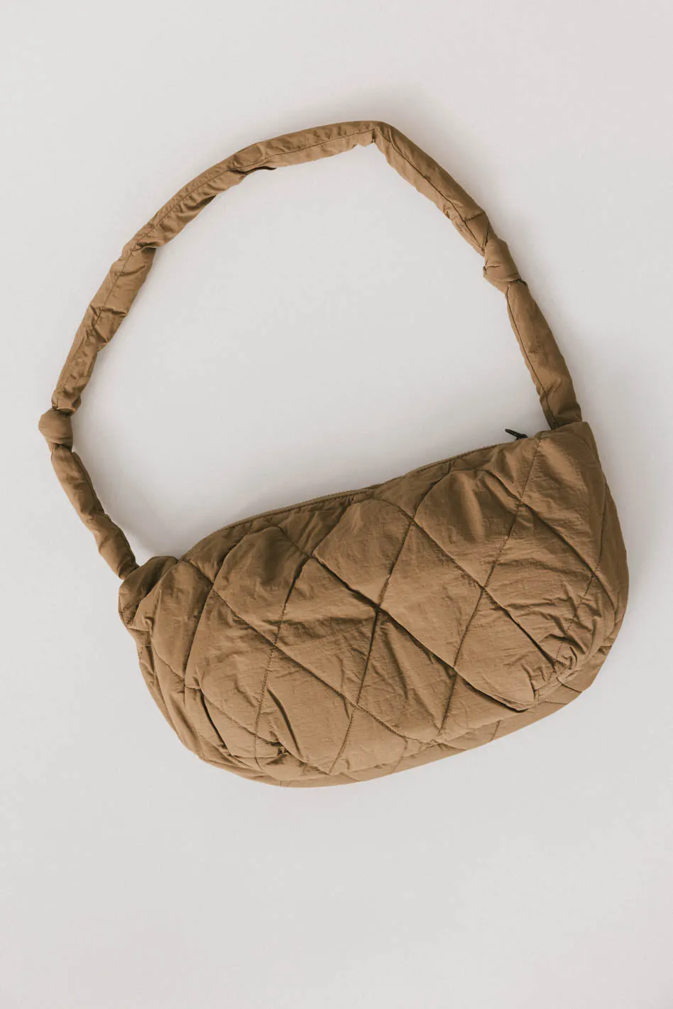 Whimsy Quilted Bag in Taupe sold by bohme product image thumbnail 2