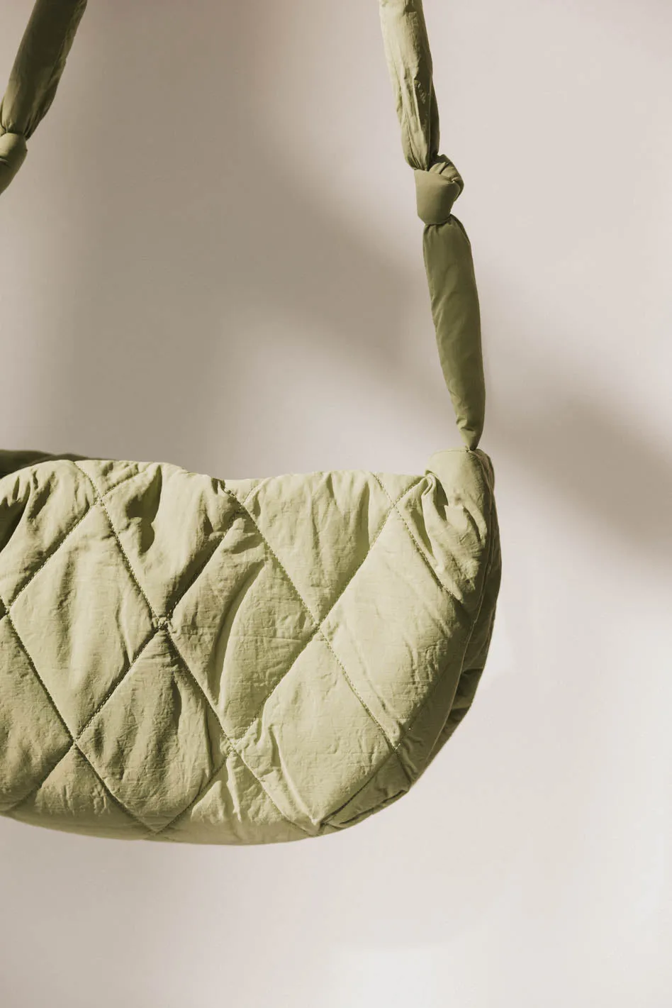 Whimsy Quilted Bag in Sage - FINAL SALE sold by bohme product image thumbnail 2