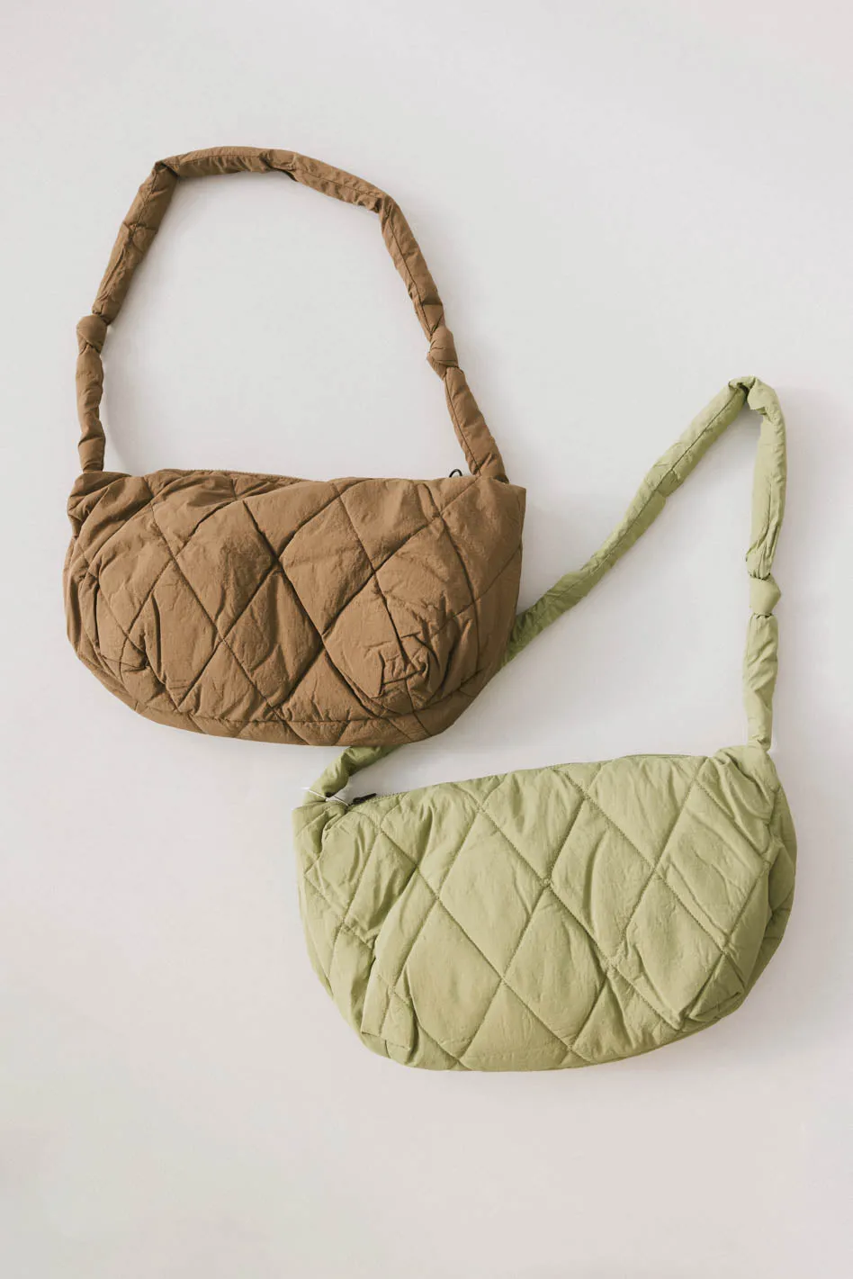 Whimsy Quilted Bag in Sage - FINAL SALE sold by bohme