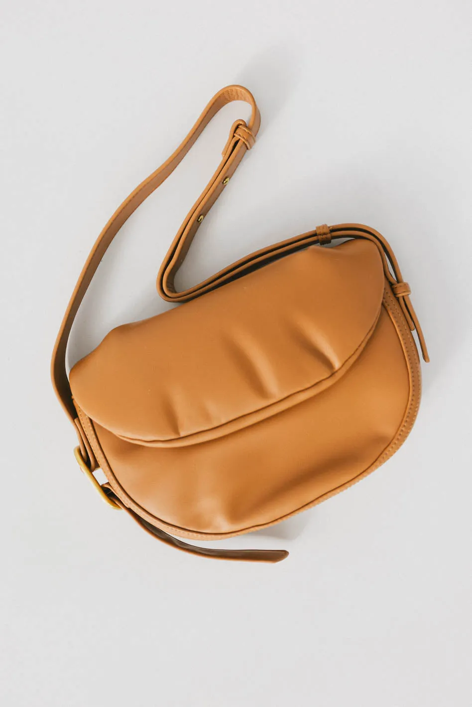 Rumble Vegan Leather Bag in Tan sold by bohme product image thumbnail 2