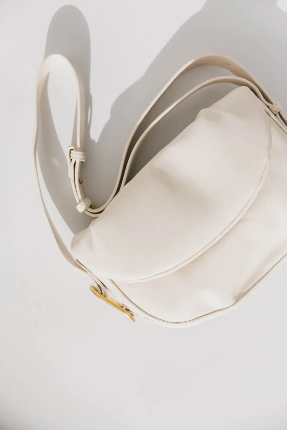 Rumble Vegan Leather Bag in Ivory - FINAL SALE sold by bohme product image thumbnail 2