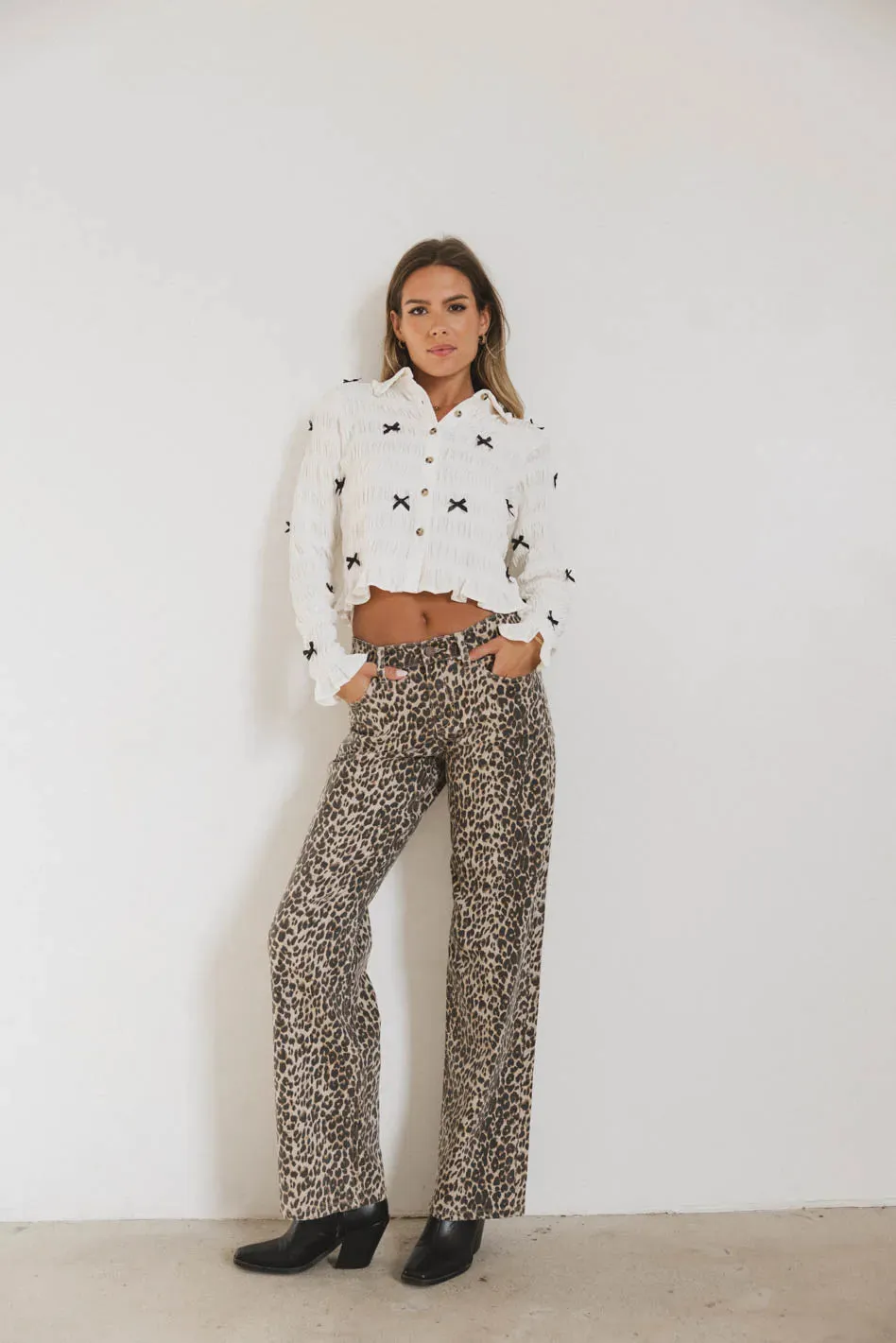 Leonora Blouse in White - FINAL SALE sold by bohme product image thumbnail 5