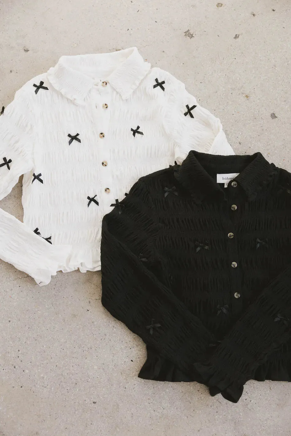 Leonora Blouse in White - FINAL SALE sold by bohme product image thumbnail 4