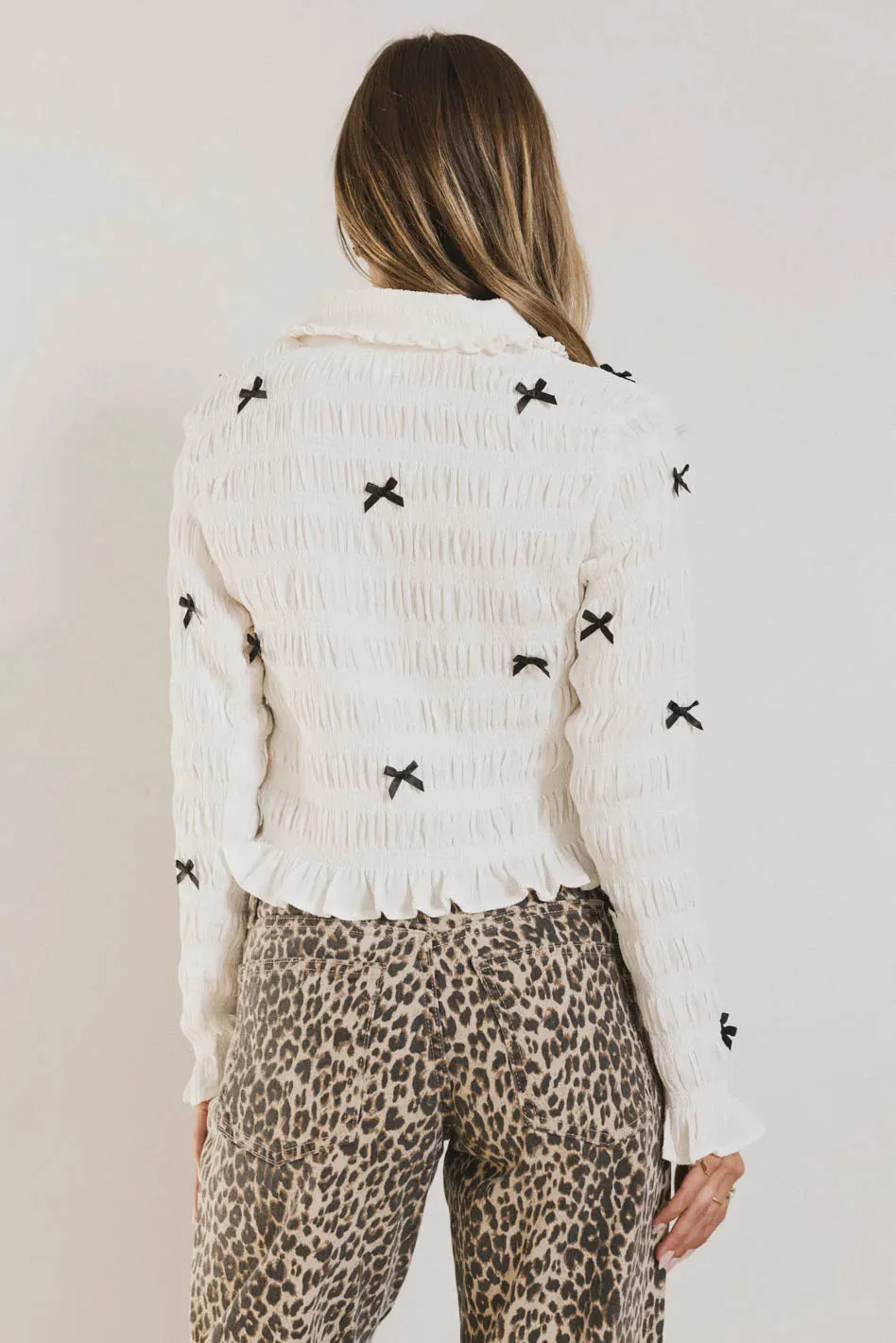 Leonora Blouse in White - FINAL SALE sold by bohme product image thumbnail 2