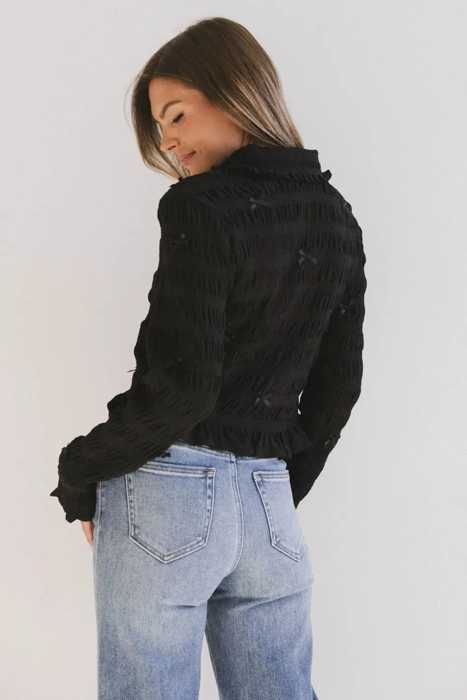 Leonora Blouse in Black - FINAL SALE sold by bohme product image thumbnail 5