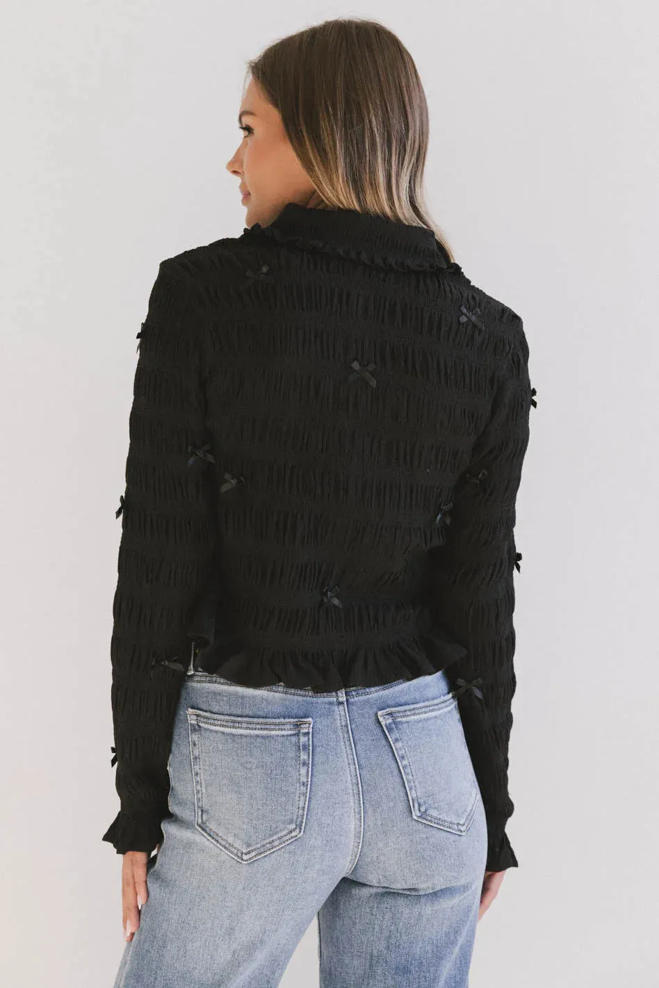 Leonora Blouse in Black - FINAL SALE sold by bohme product image thumbnail 4