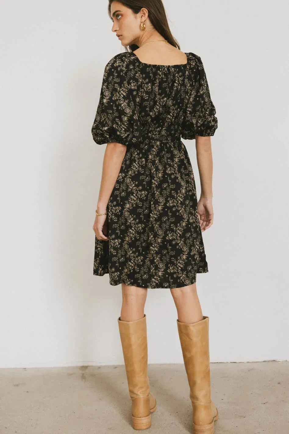 Bellamy Mini Dress in Black - FINAL SALE sold by bohme product image thumbnail 3