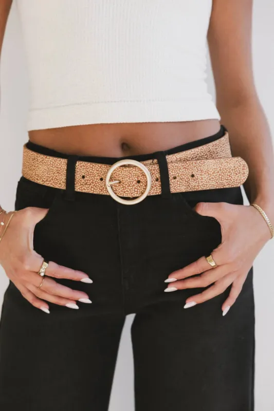 Tammy Faux Fur Belt sold by bohme