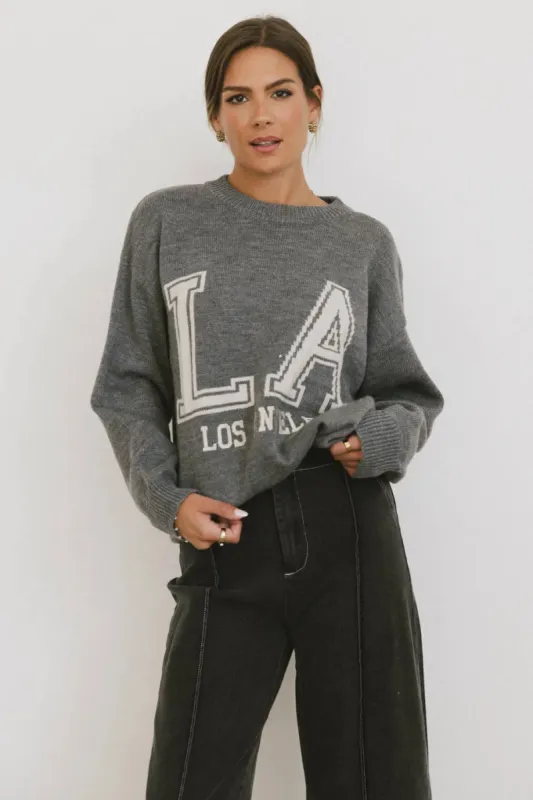 Urban Graphic Knit Sweater - Los Angeles - FINAL SALE sold by bohme