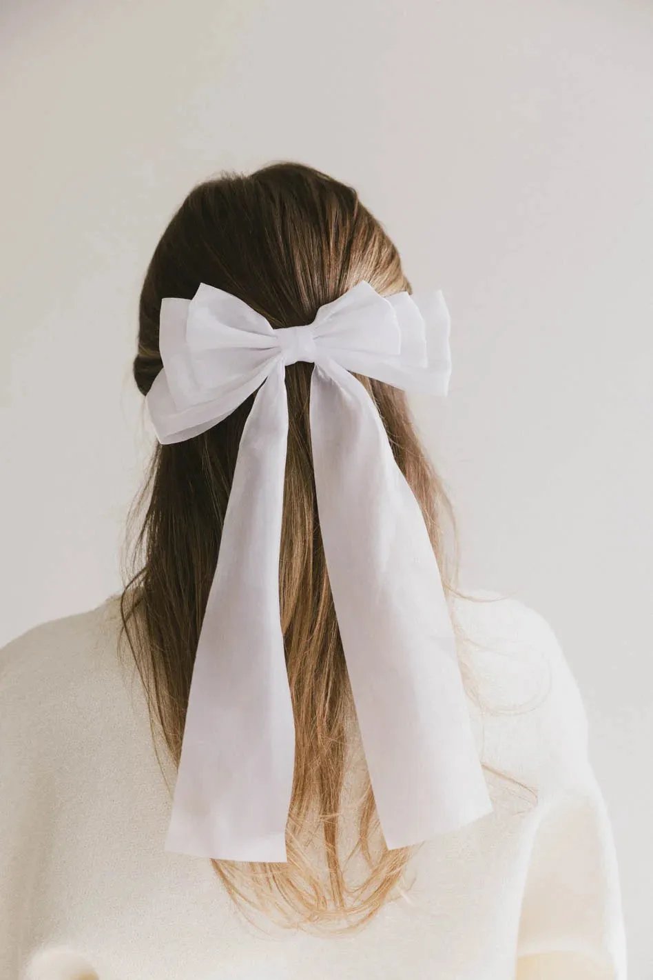 Sheer Oversized Bow - FINAL SALE sold by bohme